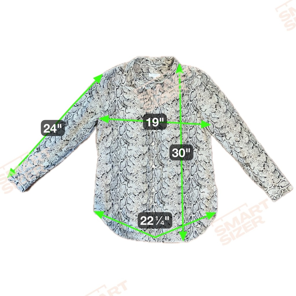 Equipment Femme Snakeskin Pattern Shirt - Picture 5 of 5